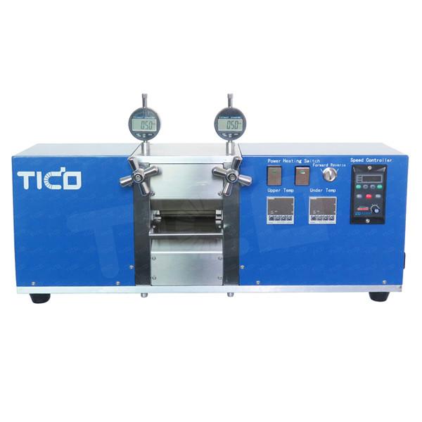 HRC62 Battery Calendering Machine Adjustable Electrode Rolling Press Machine