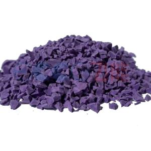 Quality Outdoor Soft Artificial Grass Granules Purple EPDM wholesale