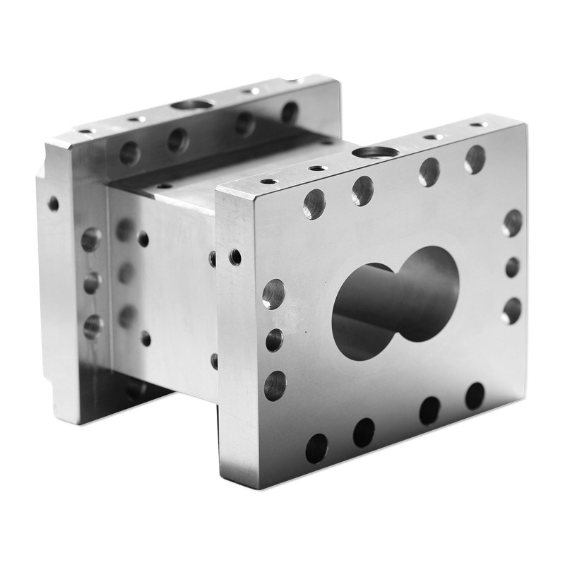 ABS Plastic Extruder Machine Parts , Extruder Barrel Material Excellent Machinability