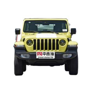 Quality Jeep WranglerLong range new electric vehicle 5 door 5 seat SUV 2022 2.0T 4xe Sahara fluorescent yellow edition used car wholesale