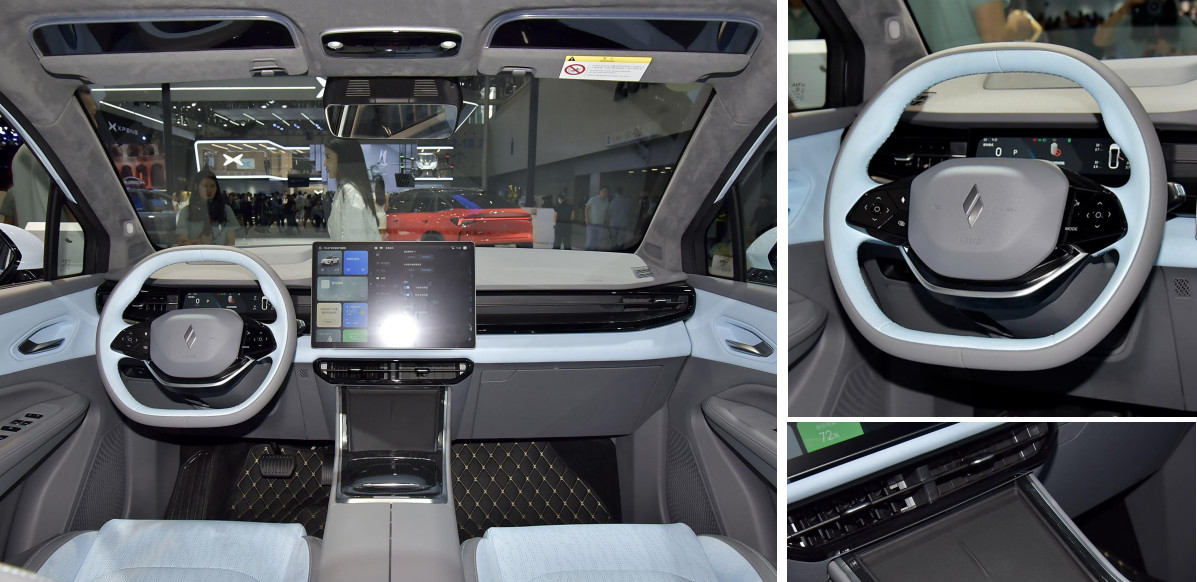 Excellent Exterior Design Electric Car RL7 Range Up To 450 Km With Big Capacity
