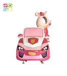 Rabbit Cruise Car Kiddie Ride Fiberglass Material For Entertainment
