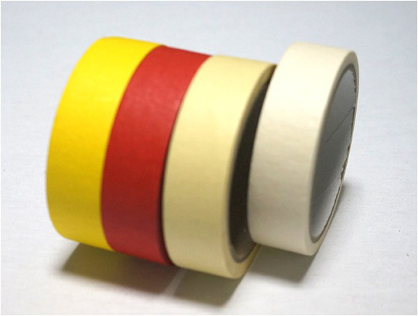 Custom Printed Colored Masking Tape , Skinny Masking Tape Smooth Trimmed Edges