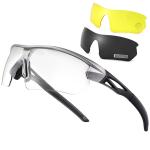 FDA Bike And Cycle Accessories , Polarized Cycling Sunglasses Polycarbonate