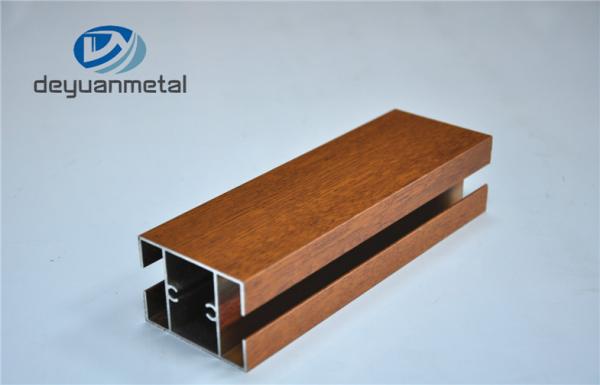 Commercial Aluminium Profile Frame , Rectangular Aluminium Profile GB / 75237 -
