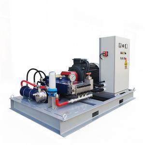 Quality 90kw Ultra High Pressure Water Jet Pump Cleaning For Air Conditioner Coil Granite Cutting wholesale