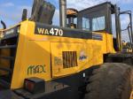 Used Medium Wheel Loader Komatsu Wa470 for Sale, Secondhand High Quality Komatsu