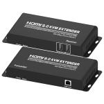 HDMI 2.0 Over Single CAT5e 120M HDMI KVM Extender