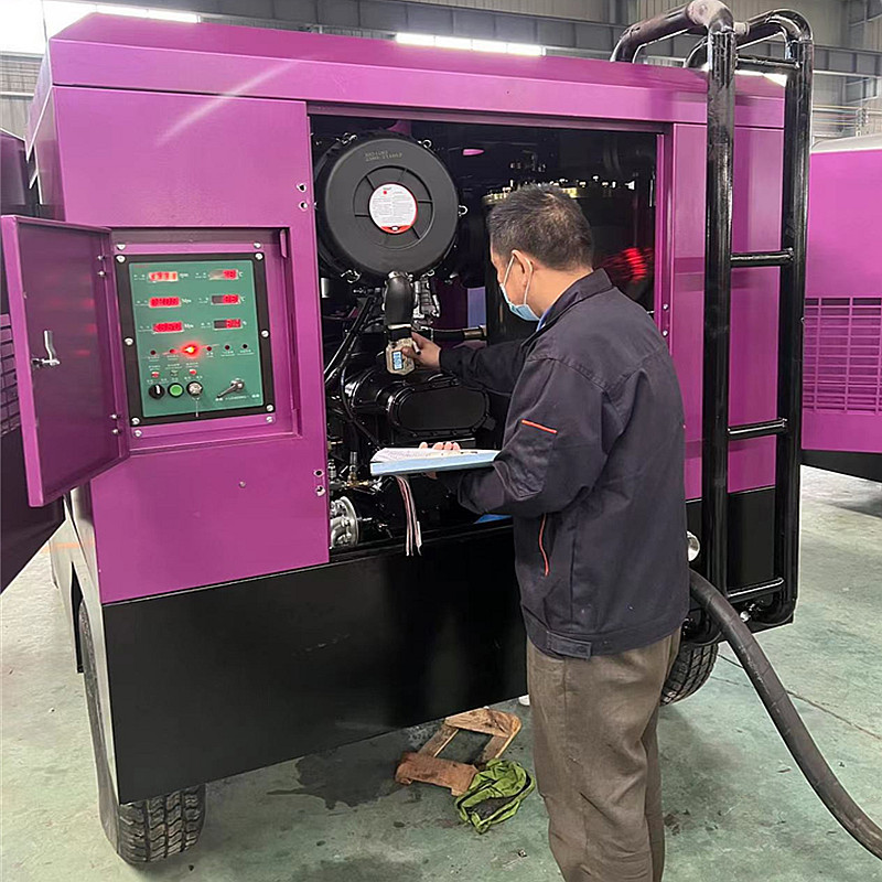 Small Rotary Screw Air Compressor Low Noise Screw Air Compressor 18m3/min Portable Air Compressor Machine