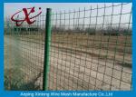Commercial Horizontal Fence Panels , Holland Wire Mesh PVC Coated