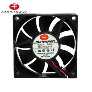 China UL Certification Computer Case 70x20mm DC 12V Brushless PC Fan on sale