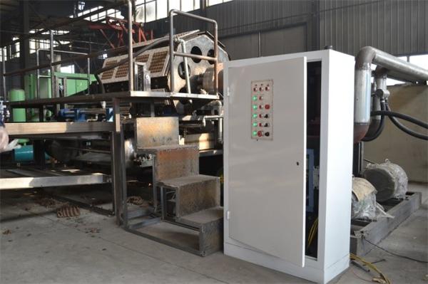 Eco Friendly Recycled Paper Egg Carton Making Machine , Egg Tray Moulding