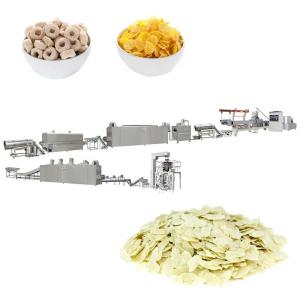 Quality Corn Flakes Making Machine Snack Food Puffing 150 Kg/H wholesale