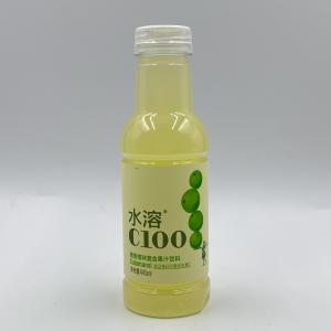 Quality Green Peel Orange Flavor Vitamin C Complex Juice Drink Bottling Filling 445ml wholesale