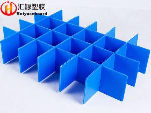 Quality 18"x24" Lightweight Foldable Corrugated Plastic Dividers wholesale