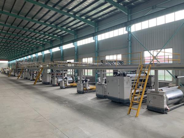 Cheap 5 Layer Corrugated Paperboard Production Line Full Automatic for sale