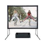 400 Inch Fast Fold Screens , Mobile Projection Screen For outdoor events ,