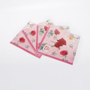 Quality 3 Ply Cocktail Printing Paper Napkin Recycled Airlaid Decorative 250 * 250mm wholesale