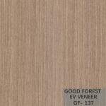 Engineered Wood Veneer Pear Oak Brown Color Quarter Cut Customized