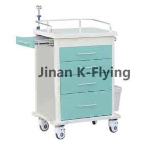 Quality Emergency ABS Plastic Medicine Delivery Medical Trolley Cart wholesale