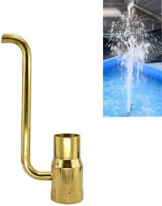 Quality Brass Cup Bubble Water Fountain Jet Nozzle Pond Fountain Nozzles Sprinkler Heads wholesale