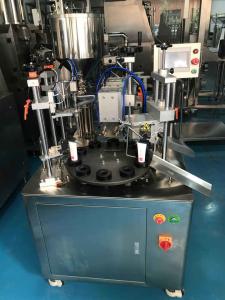 Quality Semi Automatic Ultrasonic Tube Facial Cream Filling Machine Cream Tube Filler wholesale