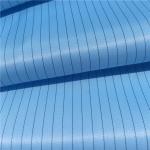 100D Polyester Twill Anti Static ESD Stripes Fabric for Clearing Room Overoll