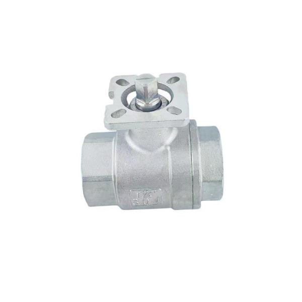 1000wog SS304 316 Stainless Steel NPT Bsp Thread Two Piece Ball Valve for