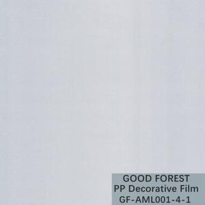 Quality Degradable Polypropylene Film Recyclable Metal Series Silk Face Grain wholesale