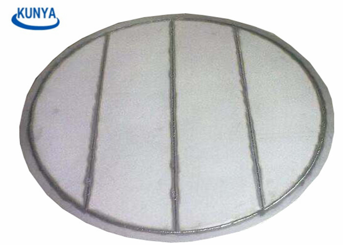 Titanium Rod Cartridge Water 0.2um Backwash Sintered Metal Powder Filter SS Mesh