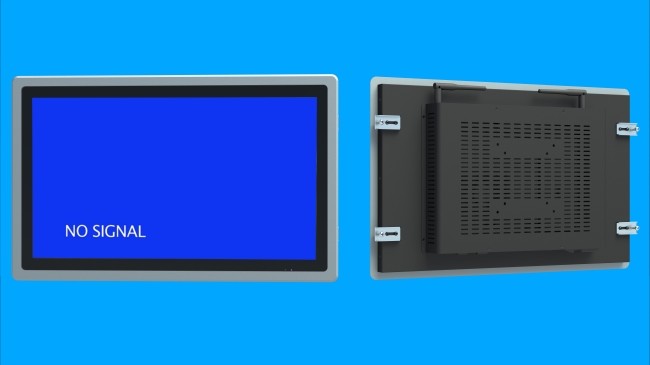18.5-Inch Compact Screen for Transportation Hubs and Automation Panels