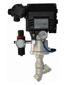 Quality Aluminum Angle Seat Valve Orifice Electropneumatic Positioner wholesale
