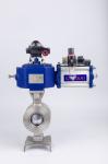 DN1200 Segment Ball Control Valve For Low Maintenance Requirements