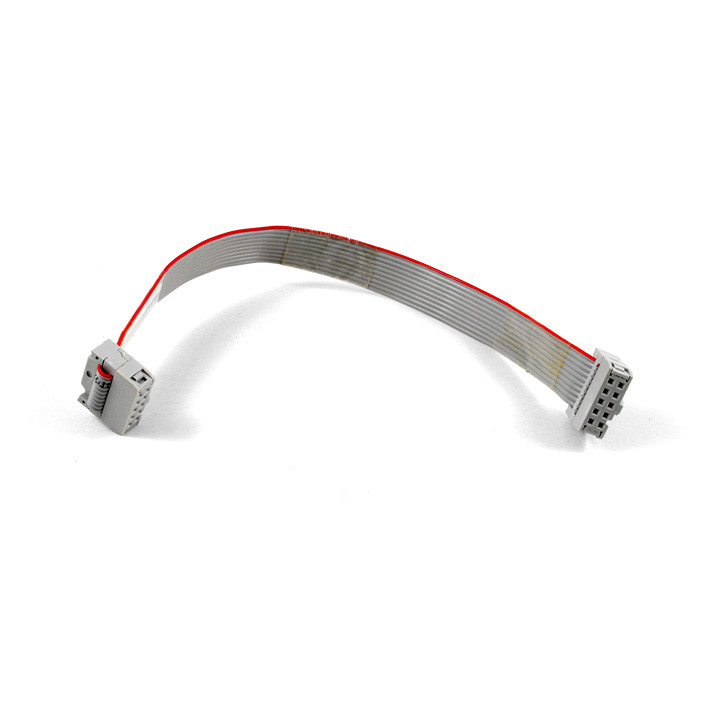0.8mm 1.0mm 1.27mm 2.0mm 2.54mm pitch flat gray cable assembly with IDC socket and DIP, ODM/OEM