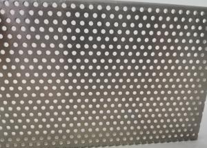 Quality 2.5mm PVDF Spray Coating Aluminum Perforated Sheet wholesale