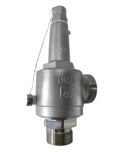 Quality Full Open PTFE Cryogenic Safety Valve Threaded CF8 CF3-DN25 wholesale