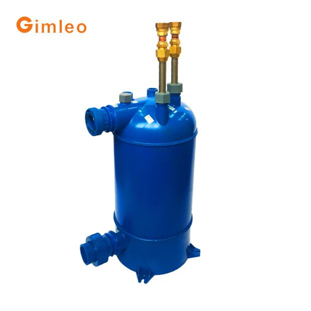 83.44KW Titanium Water To Water Heat Exchanger For Swimming Pool Boiler Energy Saver Titanium Material