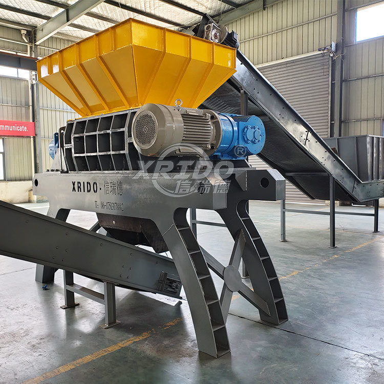 Waste Iron Shredder Machine CE Approval Carbon Steel Metal Chipper Machine