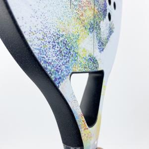 Quality Palas Beach Tennis Racket Carbon Fiber PU EVA 13 Padel Carbon Racket wholesale