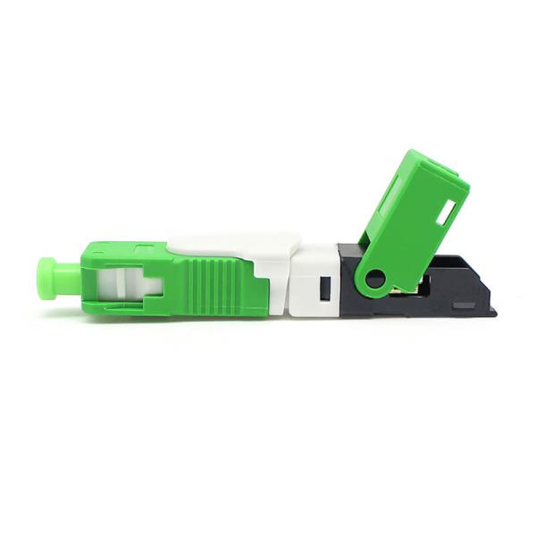 Cheap Pre-embeded SC/APC Fiber Optic Field Assembly Connector for sale