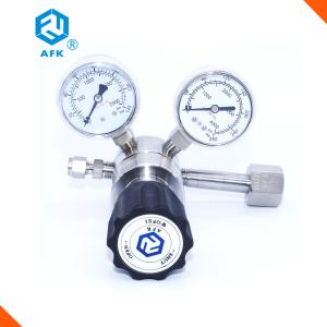 Quality Adjustable Stainless Steel Pressure Regulator , Gas Cylinder Regulator For Nitrogen wholesale