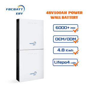 Quality Powerwall Lifepo4 24v Solar Cells Battery , 24v 200ah 100ah Lithium Battery Pack wholesale