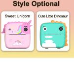 Instant Pocket Mini Inkless Thermal Printer Camera For Kids