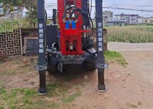 Quality St 200m Depth Drilling 200mm Dia Pneumatic Borewell Machine wholesale