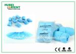 Single Use Waterproof Nonwoven Shoe Covers With Non Slip Stripes