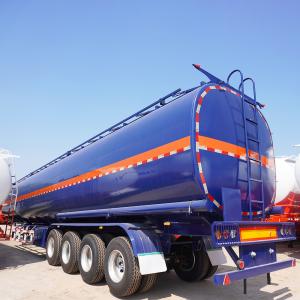 Quality TITAN Hot Sale 3 4 Axle 40000L 45000L Diesel Oil Petroleum Fuel Tanker Trailer Tank Semi Trailer for Sale wholesale