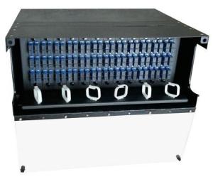 Quality 144 Ports Sliding ODF Fiber Distribution Patch Panel 4U 19 Inch wholesale