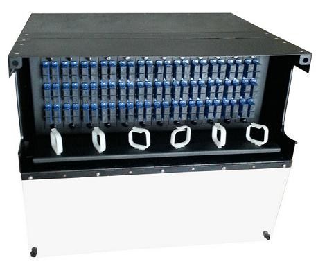 FTTB ODF 4U Fiber Optic Patch Panel FTTX 144c Fiber Optic Distribution Box
