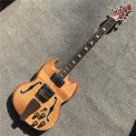 Custom Half Hollow Body Electric Guitar