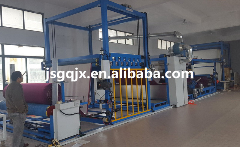Flame Laminating Machine With Accumulator 8700 Speed Production